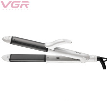 Original VGR V558 Professional Ceramic Coated Plate Flat Iron Hair Straightener Curler With LCD Display Hair Straightener